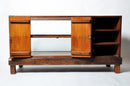 British Colonial Teak Wood Jewelry Cabinet