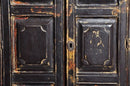 Burmese Temple Manuscript Cabinet with Original Patina