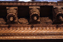 A Wooden Facade From an Indian Palace
