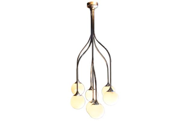 Hungarian Art Deco Pendant Chandelier | c. 1930