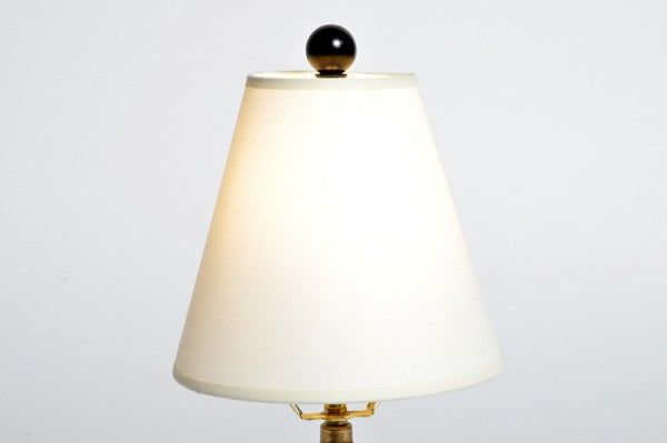 Moulded and Frosted Glass Lamp