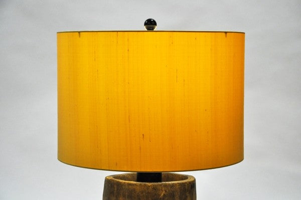Custom Lamp Made from Reclaimed Wood