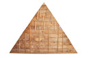 Teakwood Architectural Gable Fragment