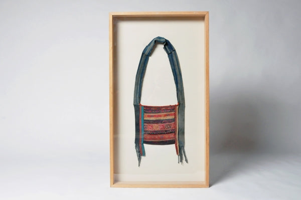 Framed Hand Embroidered Shoulder Bag