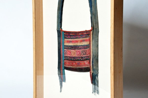 Framed Hand Embroidered Shoulder Bag
