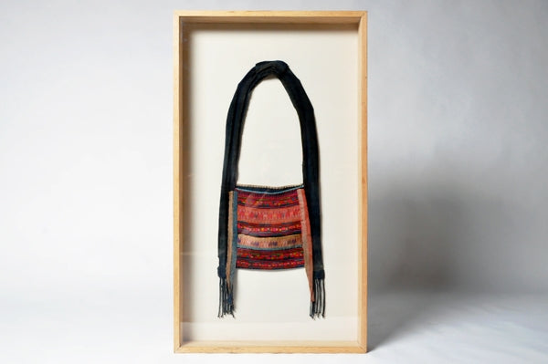 Framed Hand Embroidered Shoulder Bag