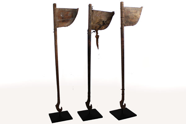 Wooden Post with Hook